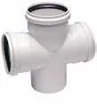 KALDE PVC-U Çift Çatal 87˚