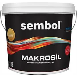 Sembol Boya Makrosil Silikonlu Mat
