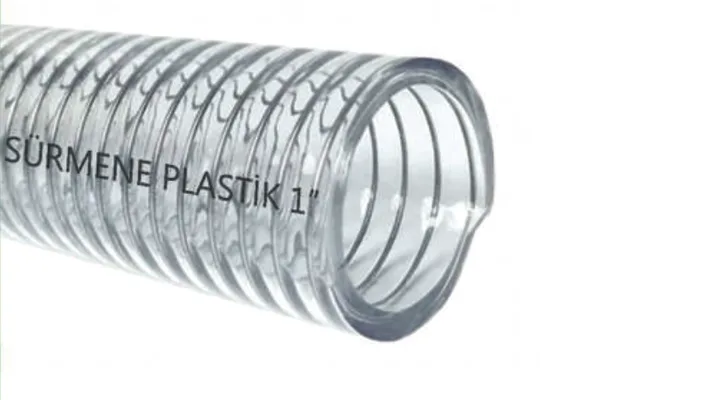 Sürmene Plastik Çelik Telli Spiral Hortum