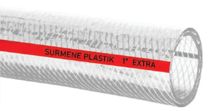 Sürmene Plastik Extra Şeffaf Hortum (Örgülü / Örgüsüz)